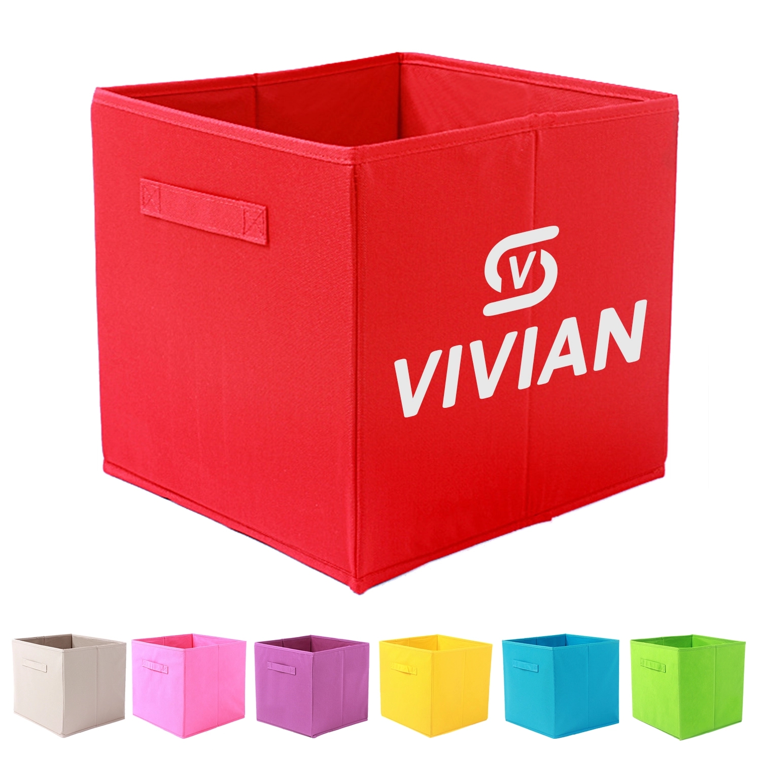 Foldable Non-Woven Storage Box w/ Handle 4