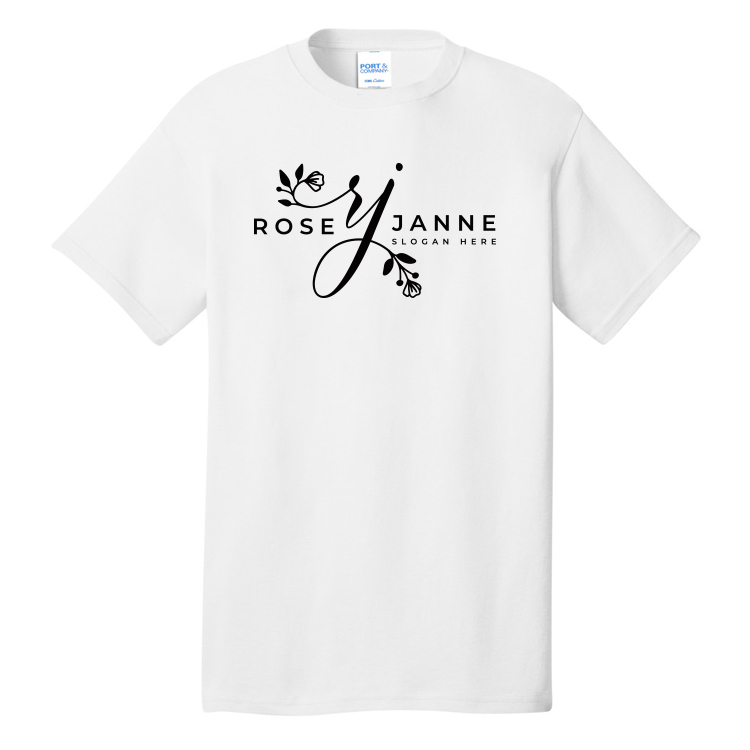 100% White Cotton T-Shirt 5