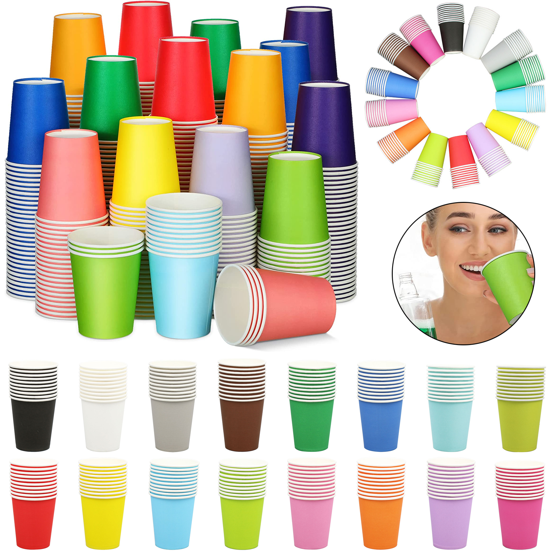 Multicolor Disposable Cup 2