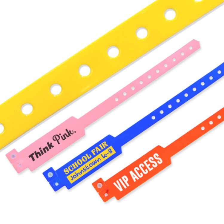 Custom Vinyl Wristband (Wide-Faced) 2
