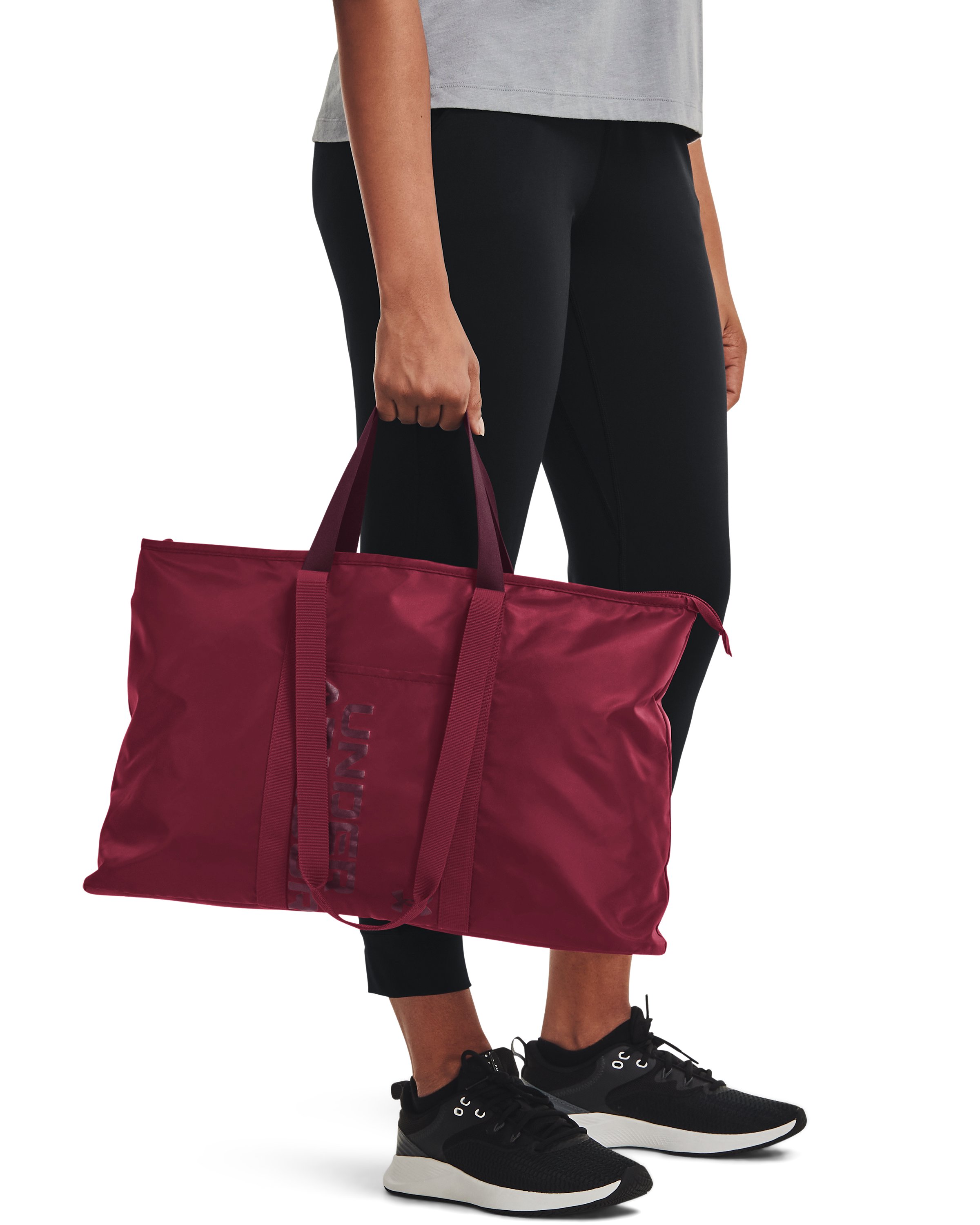 UA Favorite Metallic Women's Tote, custom tote bag with logo imprint 3