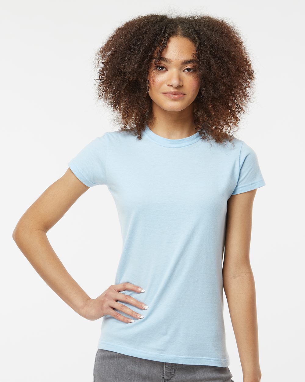 Women's Fine Jersey Slim Fit T-Shirt - 213 29
