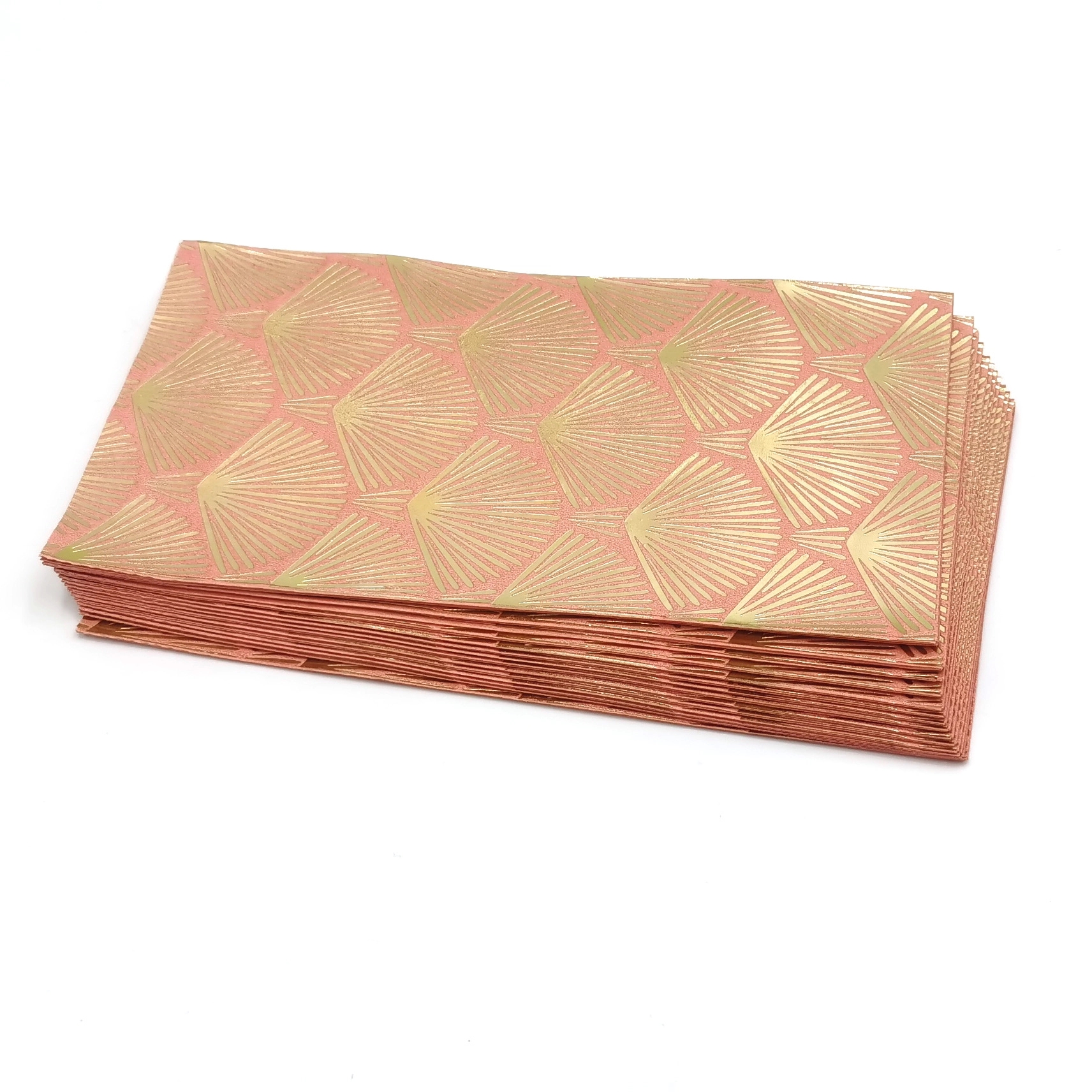 Custom Unique Gold Foil Disposable Paper Napkins 5