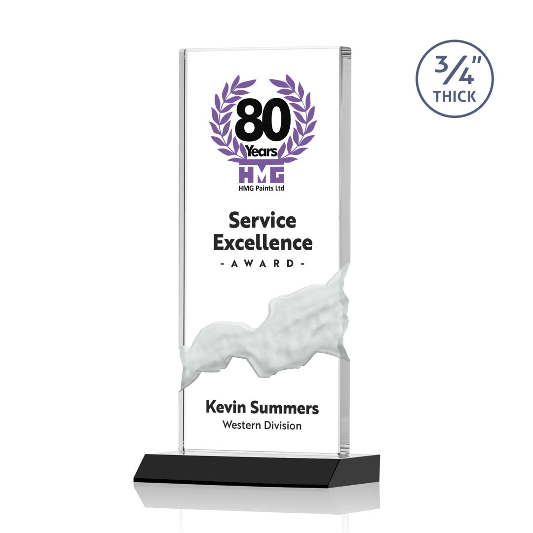 Poole VividPrint™ Award - Black 13