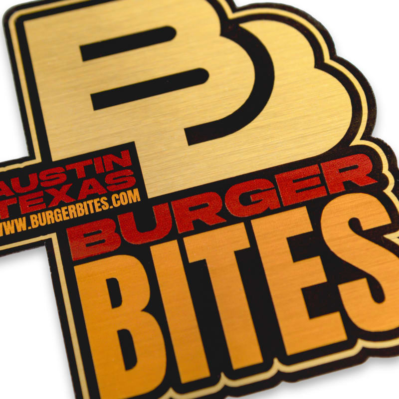 Metallic Gold Stickers 2