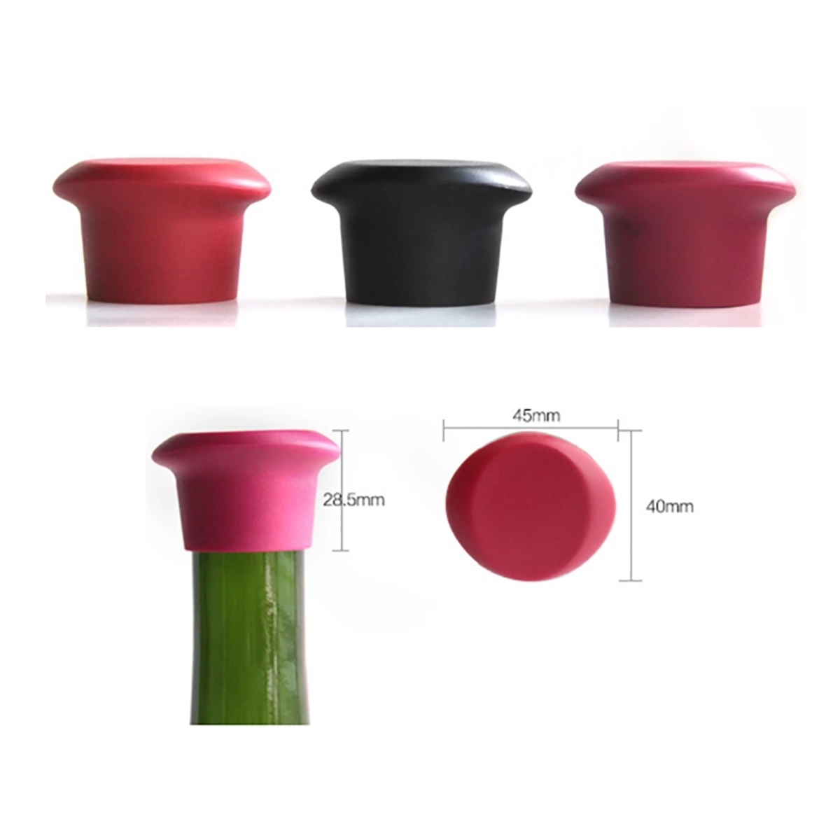 Silicone Wine Stoppers 4