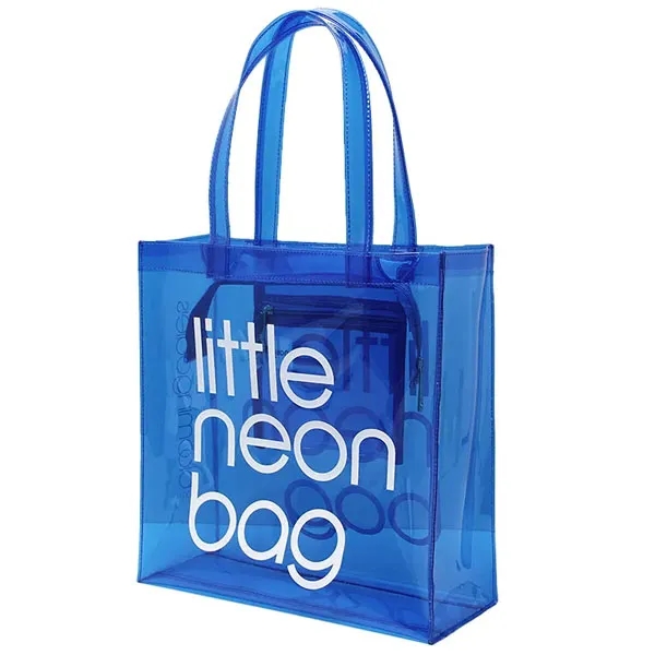 Colorful Transparent PVC Neon Tote Bag 10