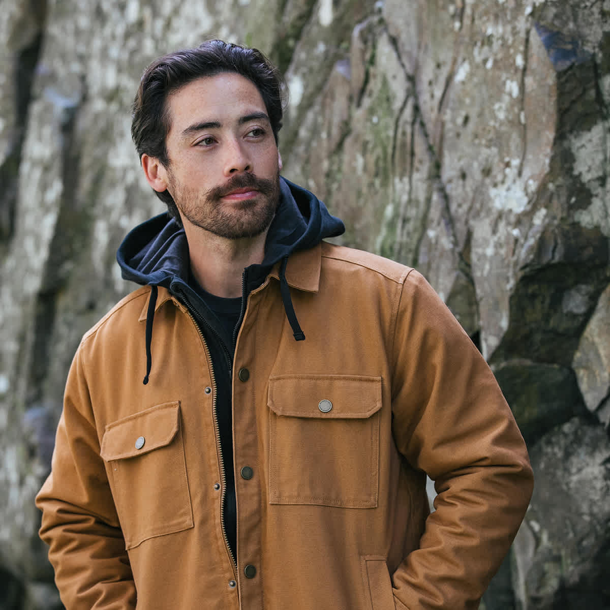 Stormtech Men's Oxide Sherpa Lined Canvas Jacket 5