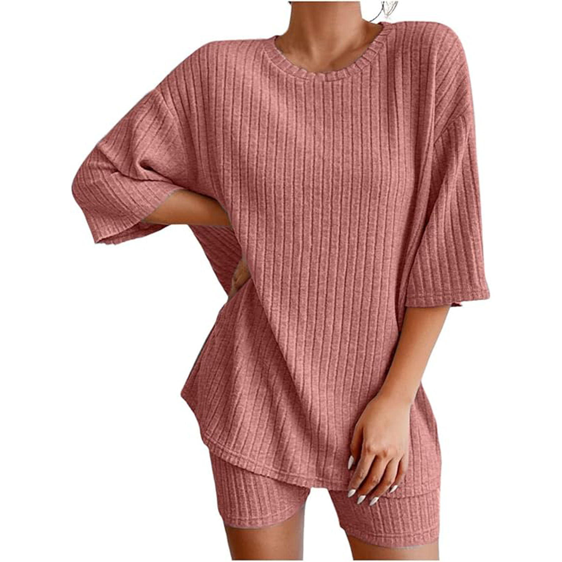 Women Dressy Pajamas Lounge Set 8