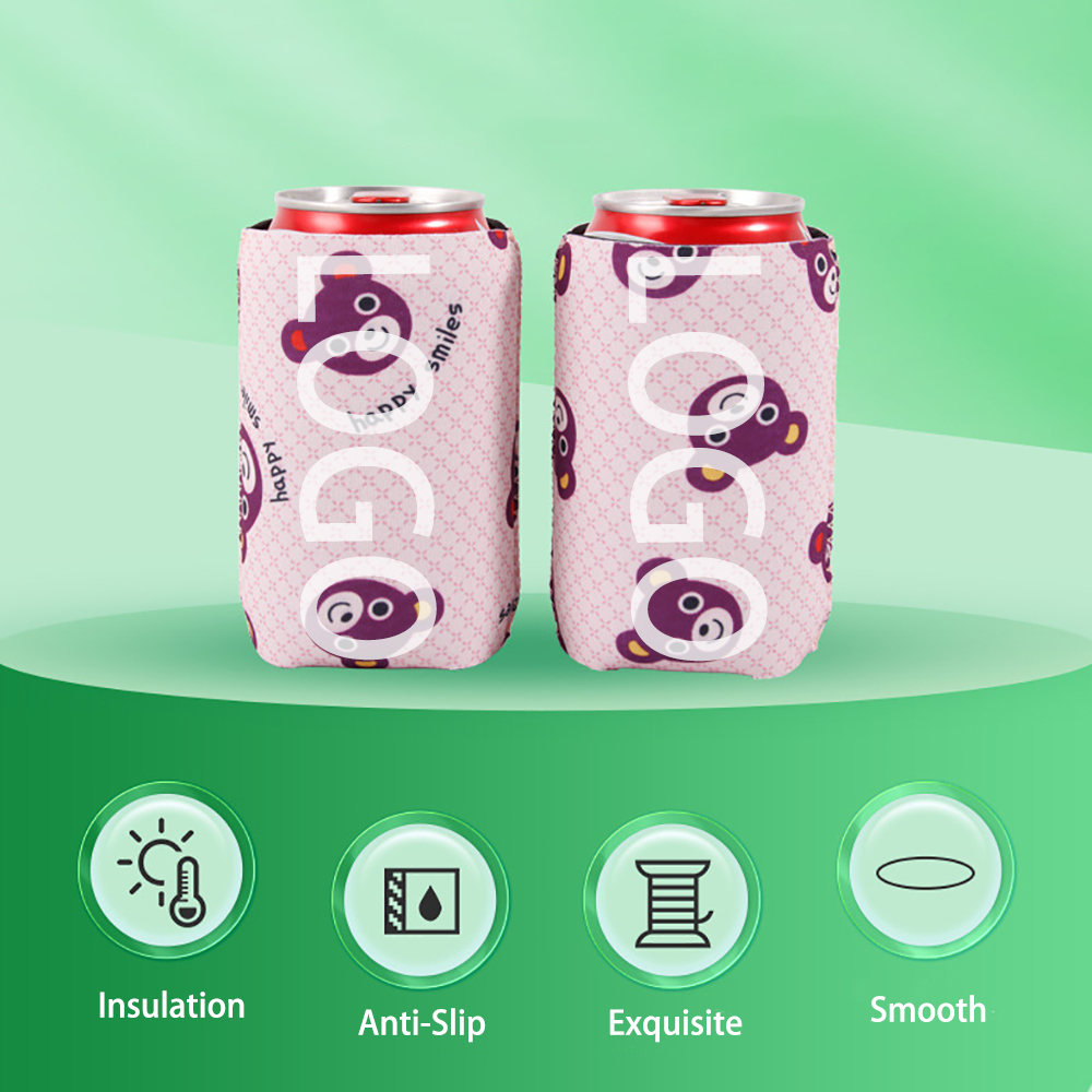 Full-color Custom Neoprene Can Cooler 5