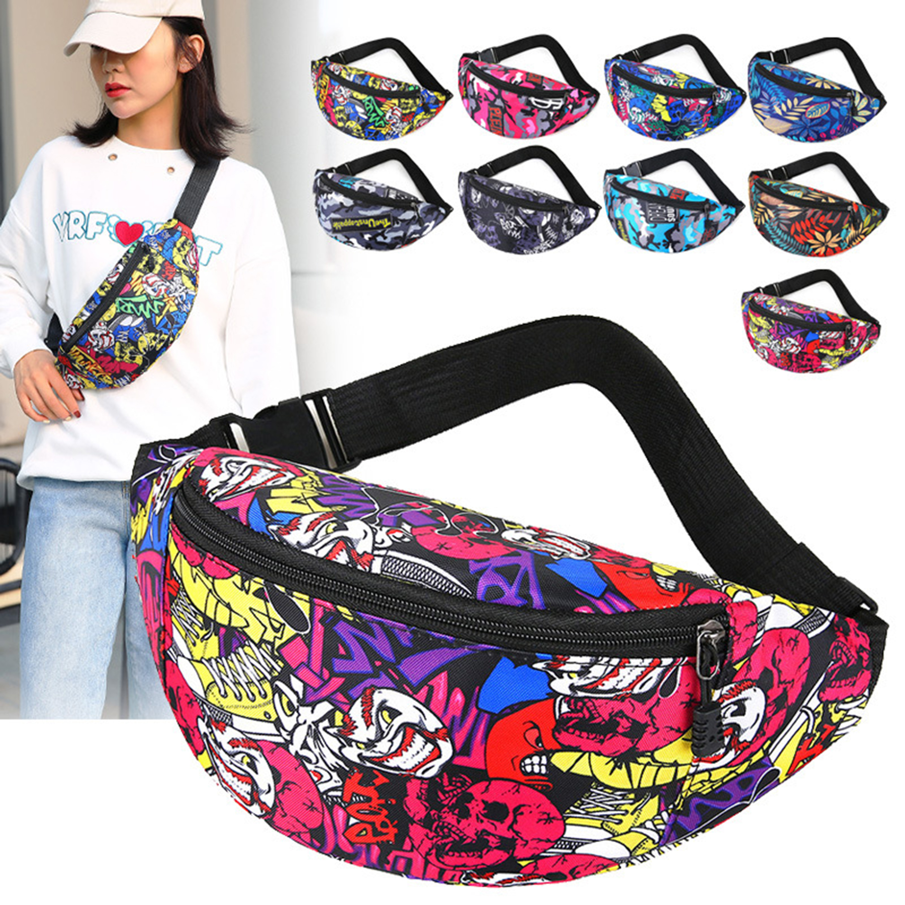 PU Leather Fanny Pack Waist Bag 2