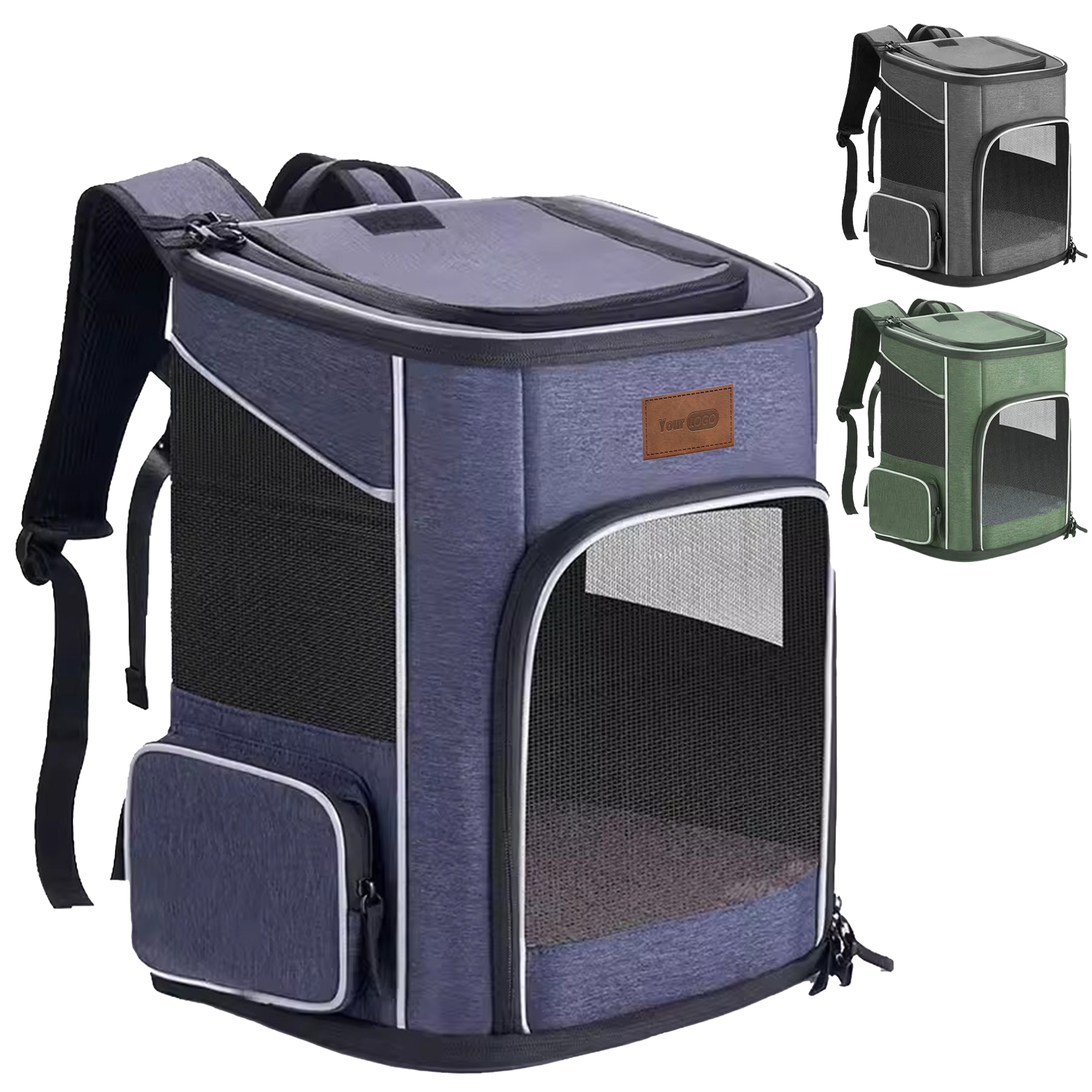 Oxford Portable Breathable Pet Backpack 5