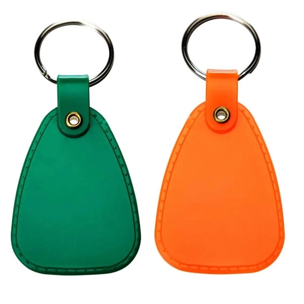 Custom Western Saddle PVC Key Tag 4