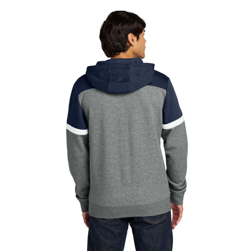 Sport-Tek Drive Fleece Colorblock Hoodie, custom hoodie or sweatshirt with logo imprint 15