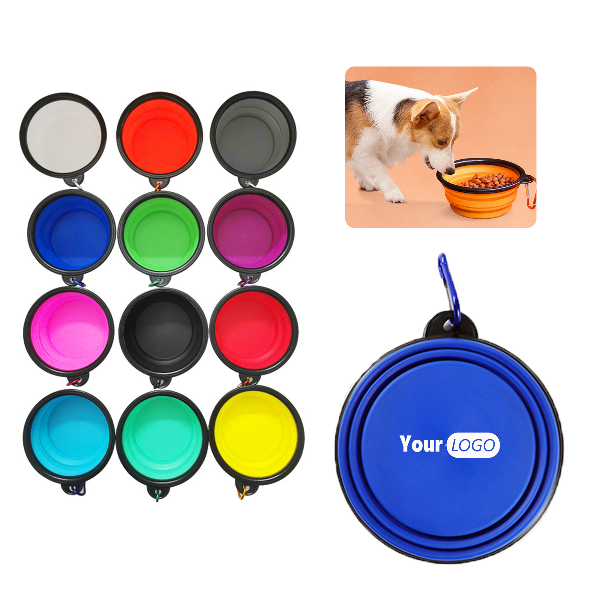 Foldable Pet Bowl MOQ 50 1