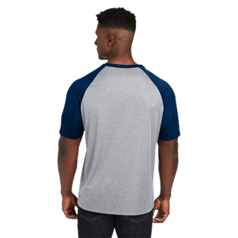 Team 365 Unisex Zone Colorblock Raglan T-Shirt 7