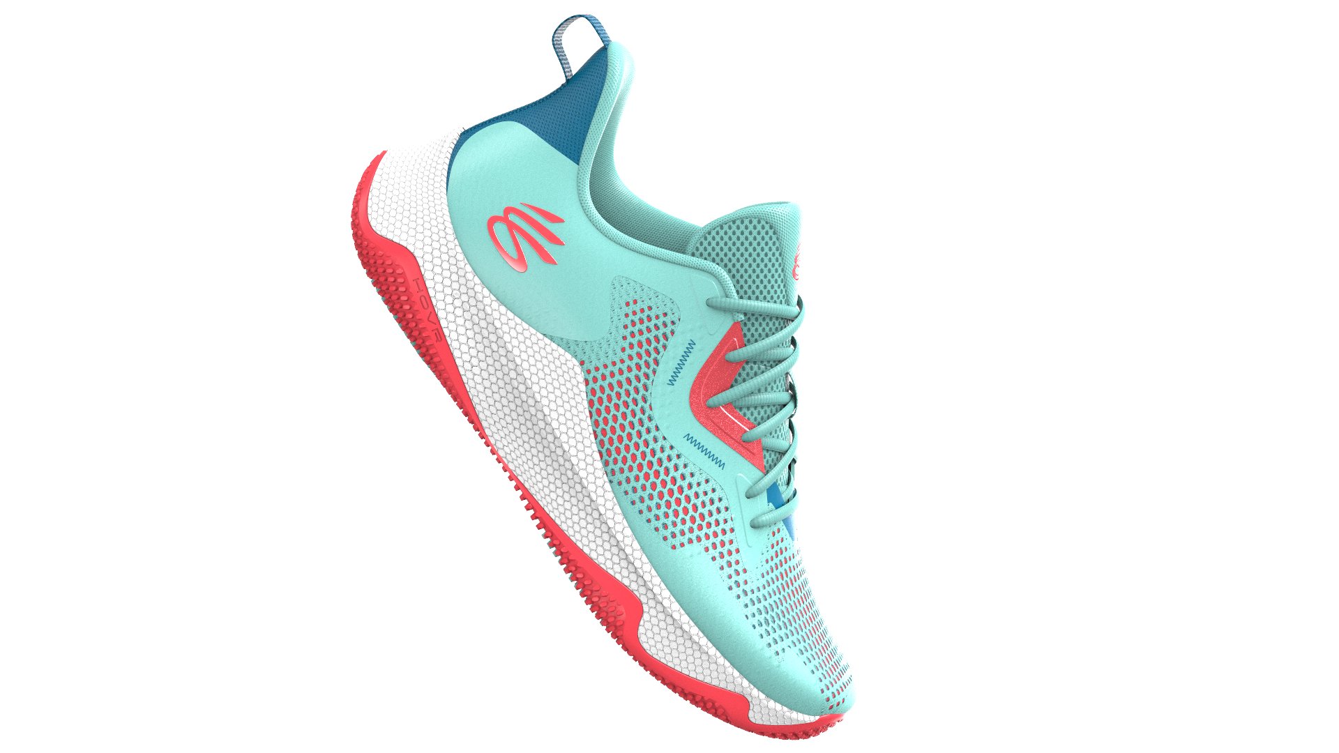 Curry UA HOVR Splash 3 Unisex Basketball Shoes 4