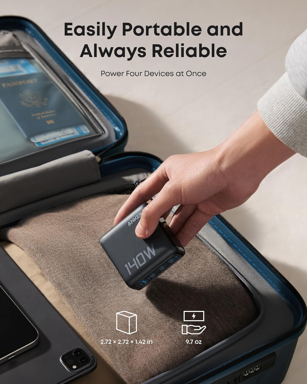 Anker 140W Prime Charger 7