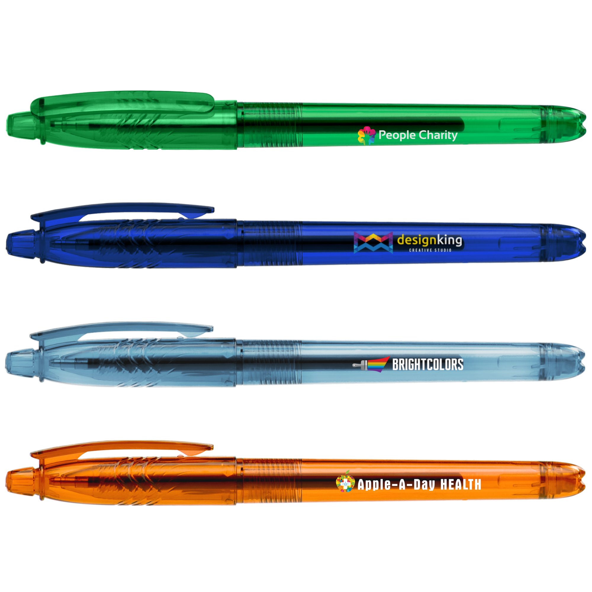 Aqua Gel - Recycled PET Plastic Pen 56