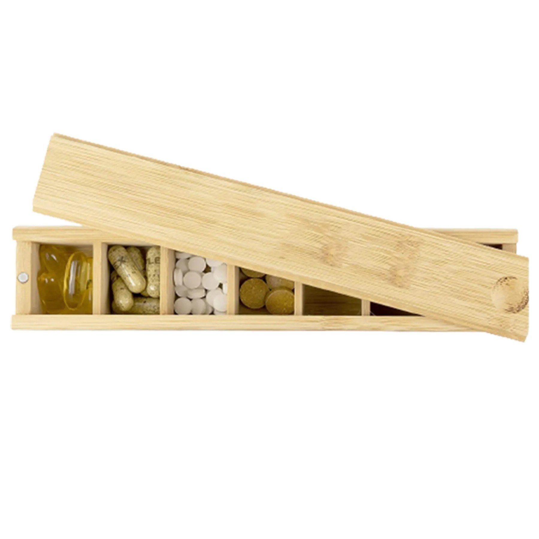 Bamboo Weekly Pill Box 2