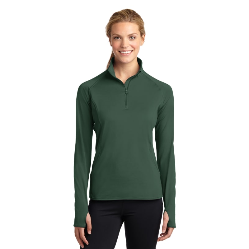 Sport-Tek Women's Sport-Wick Stretch 1/4-Zip Pullover. 29