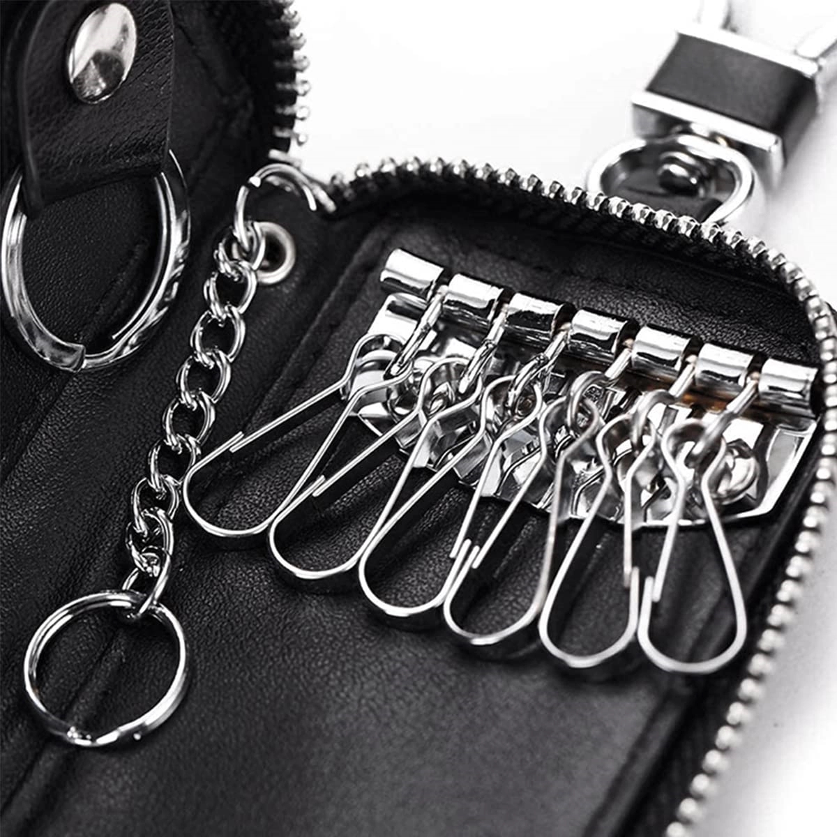 Keychain Case Car Key Holder Wallet 4