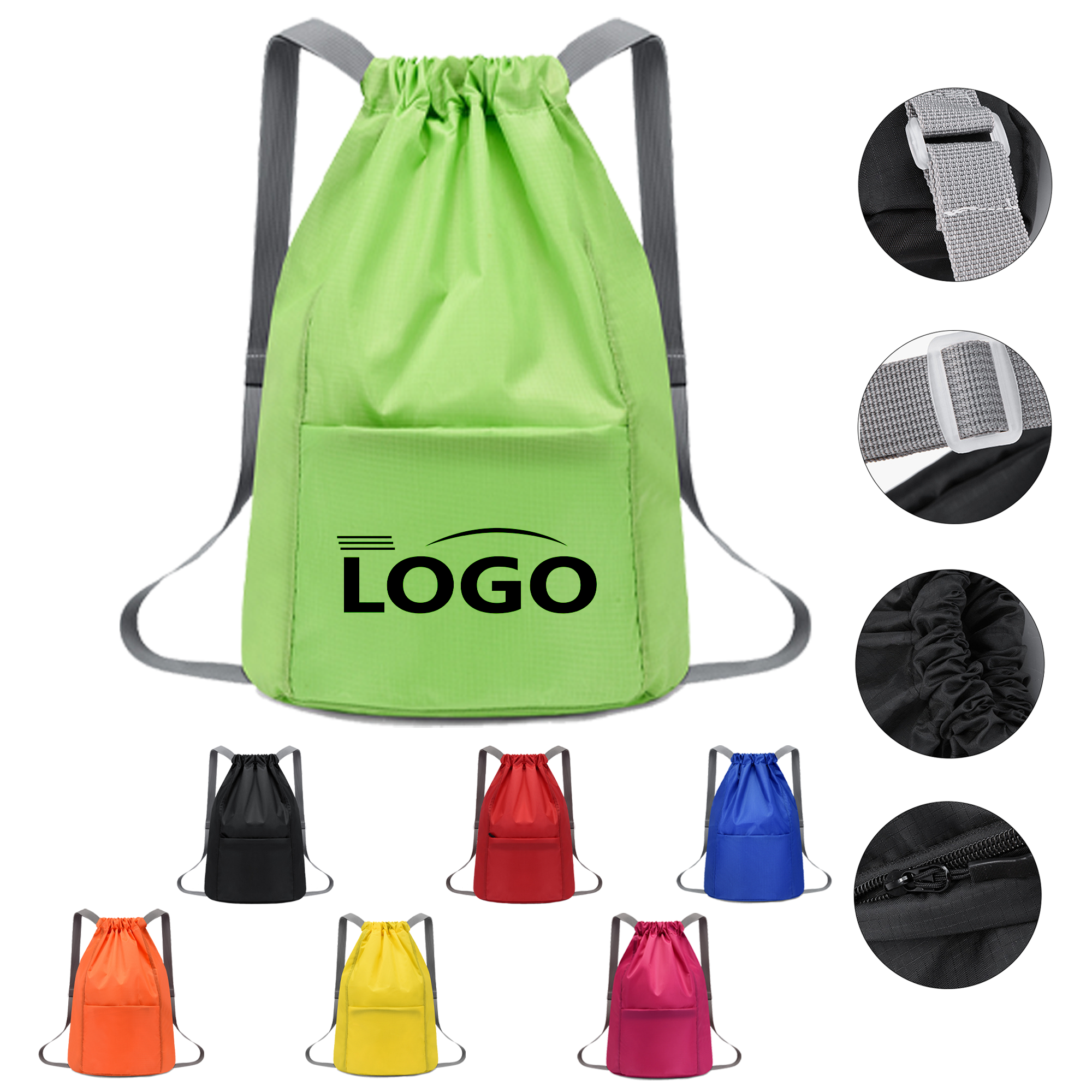 Outdoor Sports Drawstring Bag 2