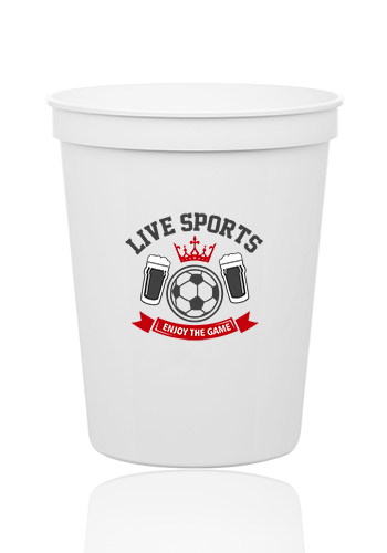 16 oz. Reusable Plastic Stadium Cups 67