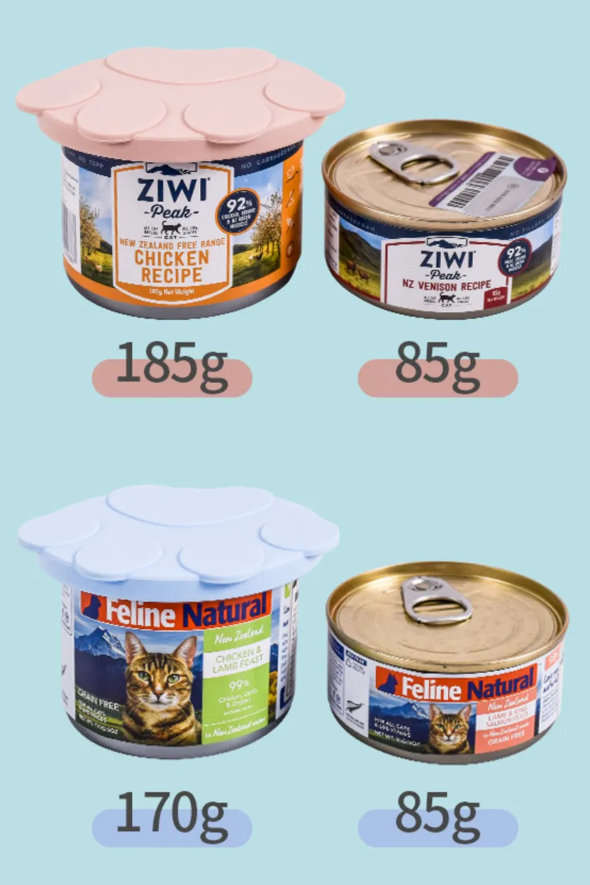 Paw Silicone Can Lids 4