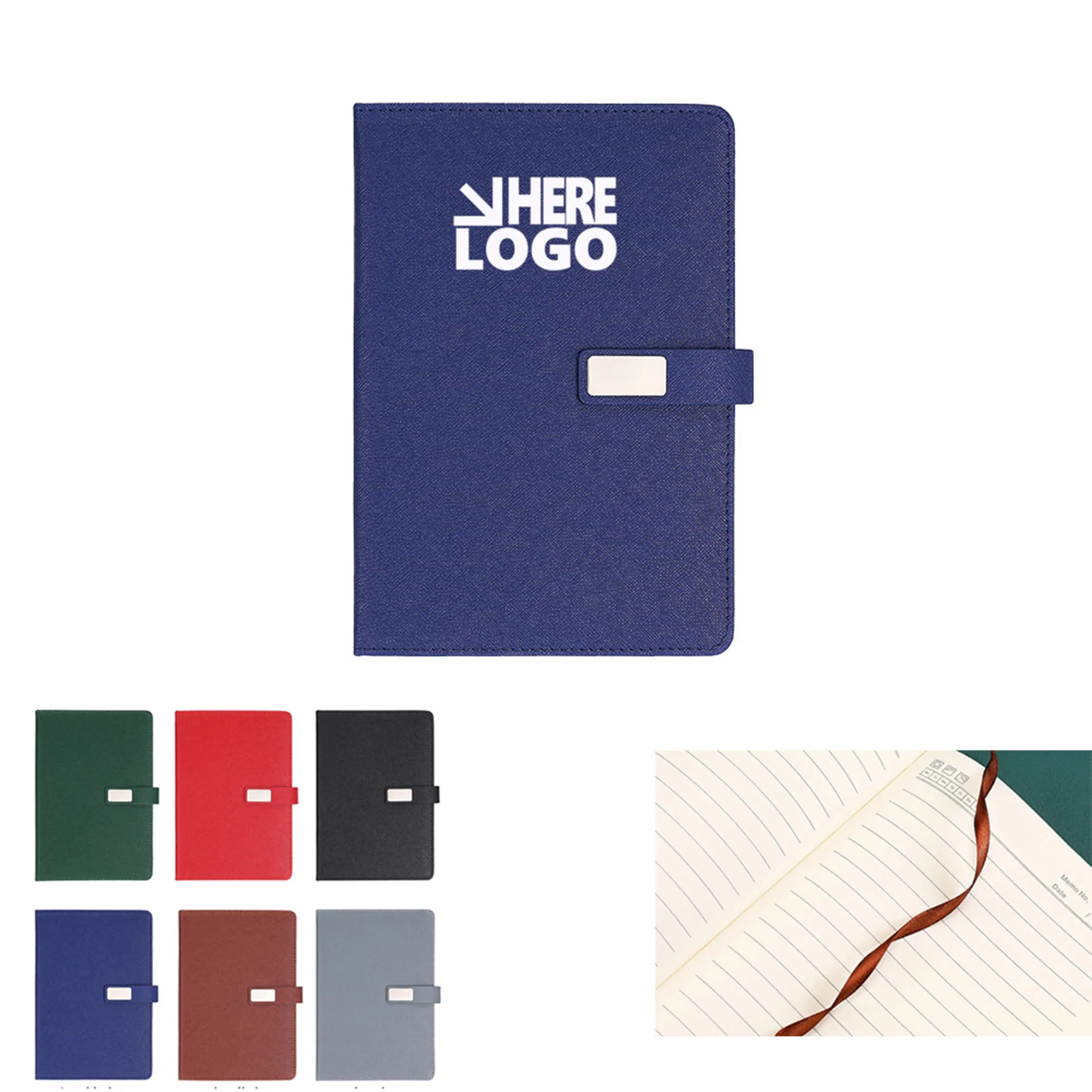 A5 Leather Business Notebook 1