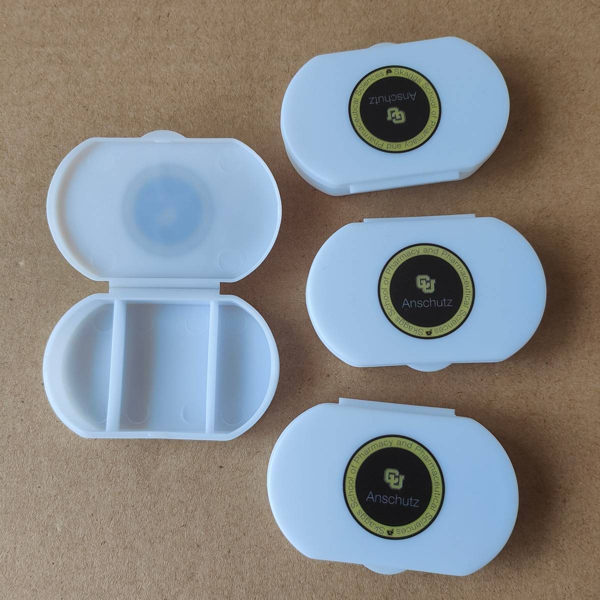 3 Compartment Daily Pill Box 4