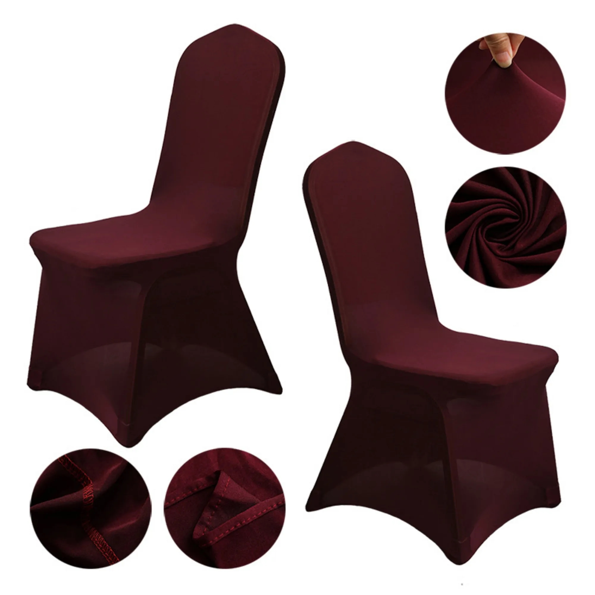 Premium Elastic Polyester Chair Cover 4