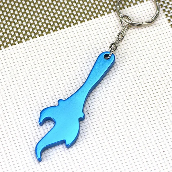Torch Shape Bottle Opener Keychains 2