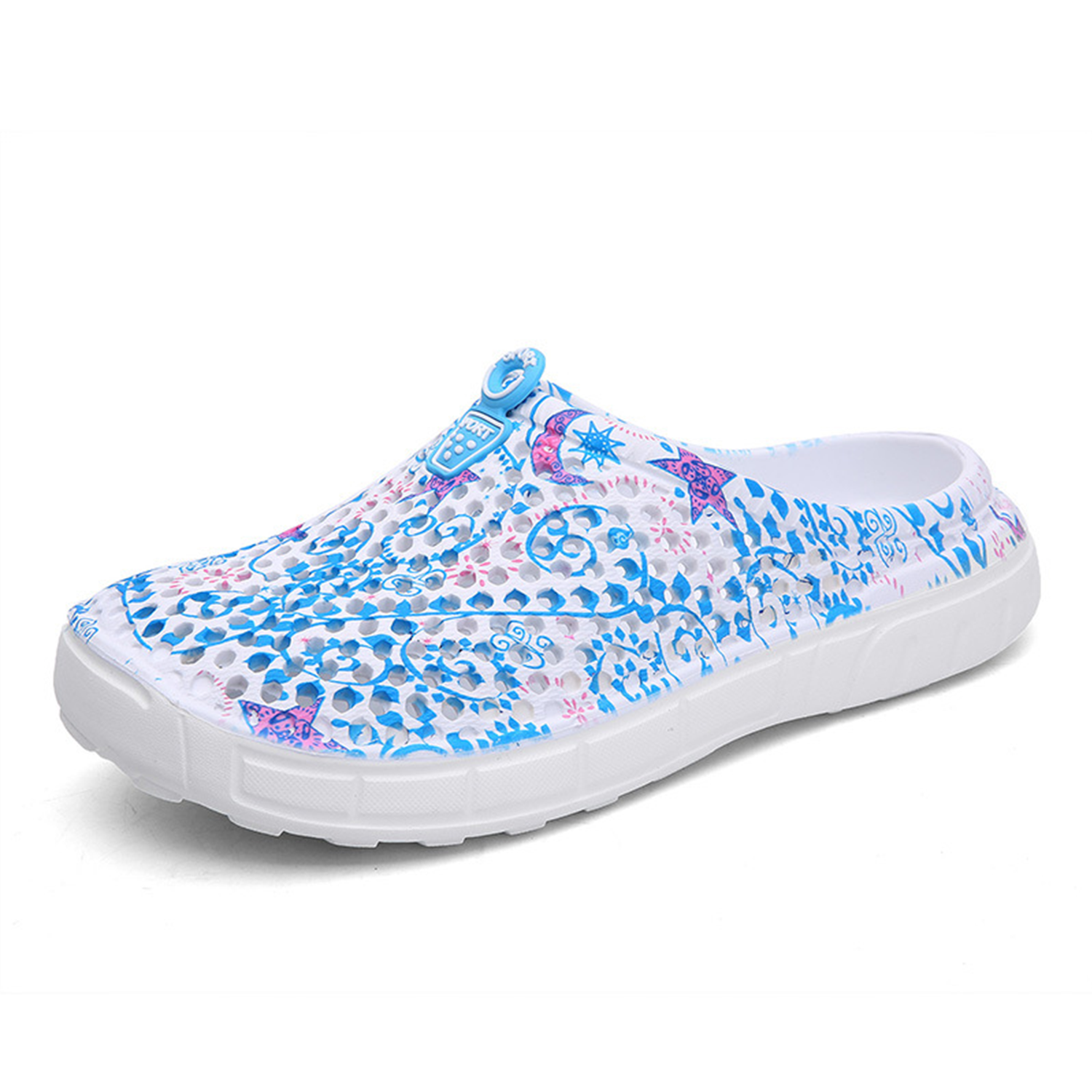 Women EVA Anti Slip Flower Beach Shoes 14