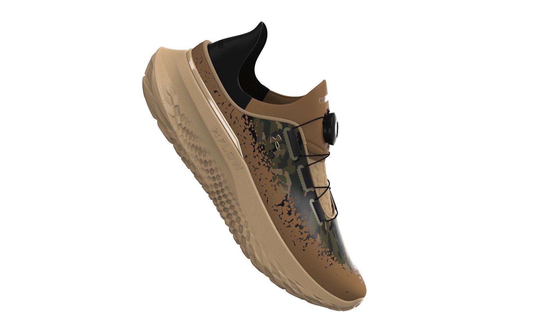 UA SlipSpeed Mega Camo Unisex Shoes 4