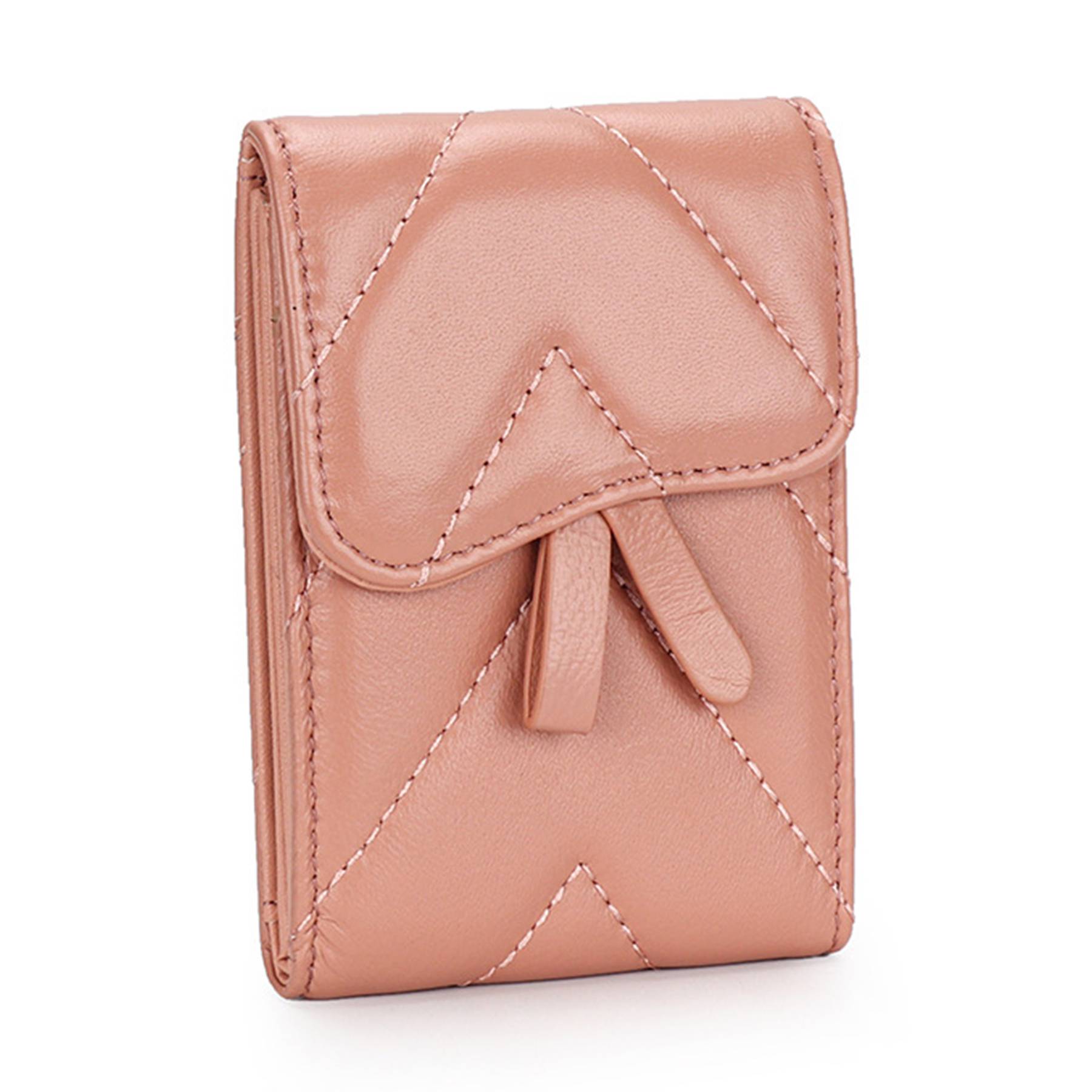 Genuine Leather Multi-card 2-in-1 driver's license wallet 4