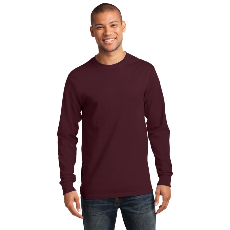 Port & Company Long Sleeve Essential Tee. 147