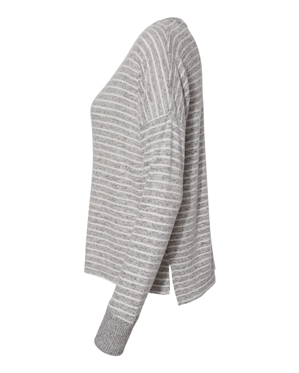 Women's Cuddle Fleece Boxy Crewneck Pullover - L06 25