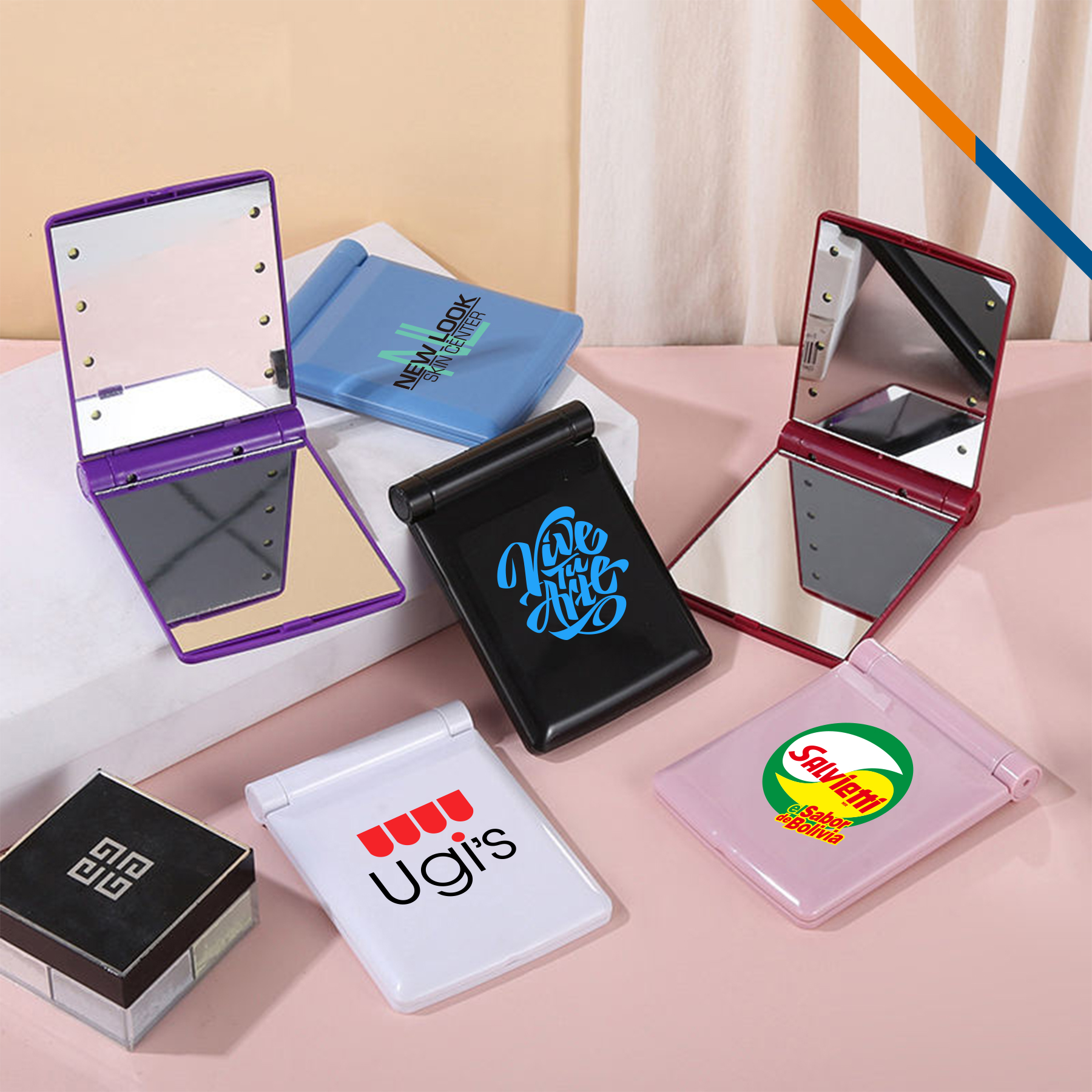 Gour LED Compact Mirror 9