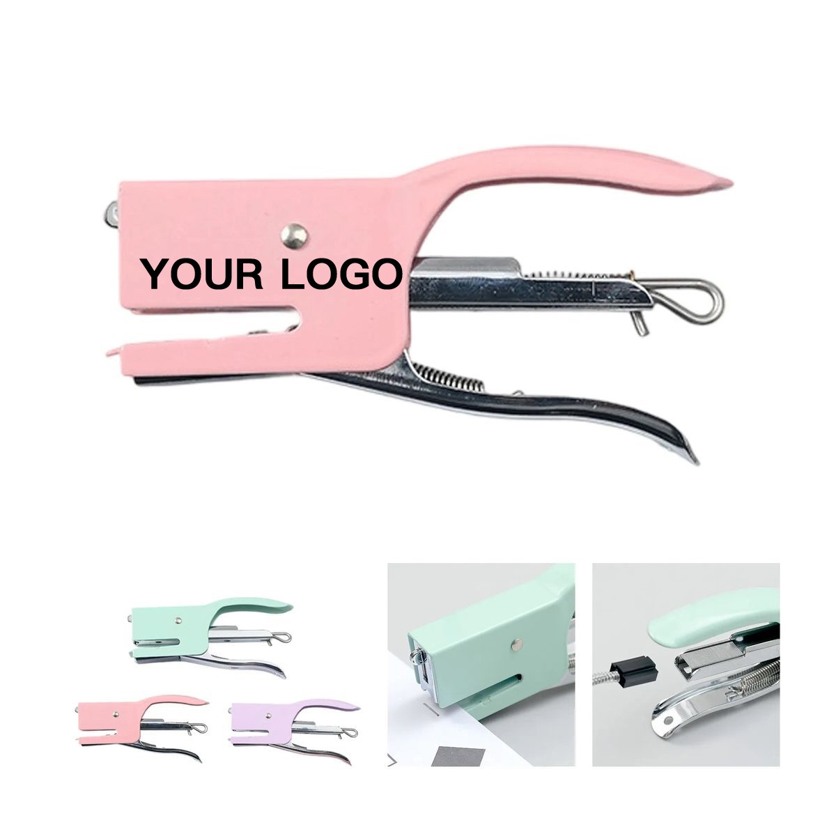 Small Metal Stapler with Portable Design 1