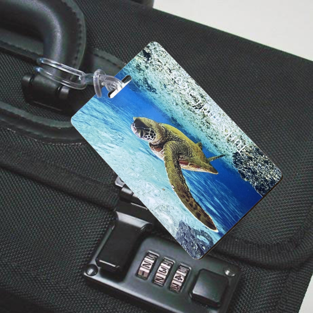 Hard Plastic Card Luggage Tag 5