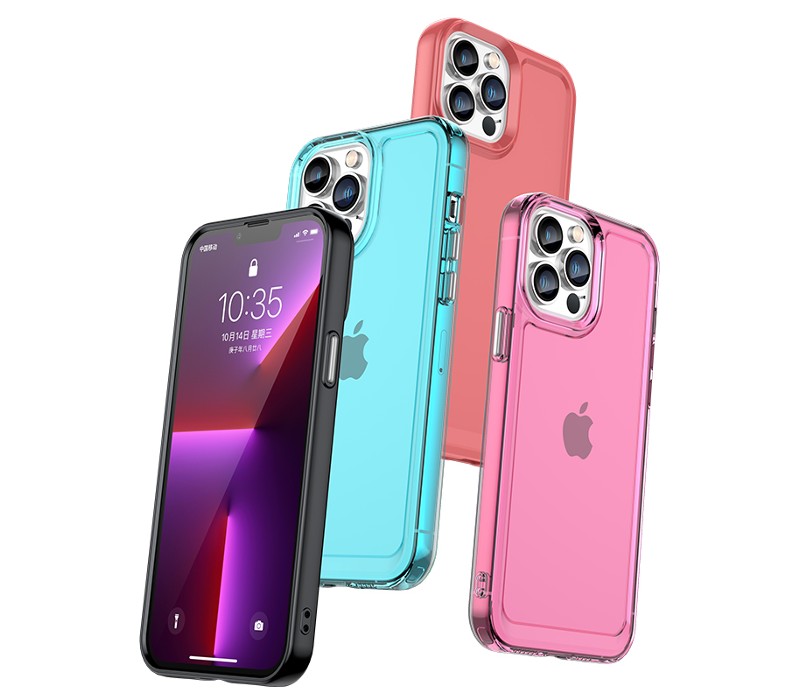 Colorful Acrylic TPU Mobile Phone Case 8