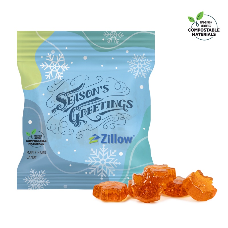 1 oz. ECO-Digibag, Compostable-Maple Flavored Candy 3