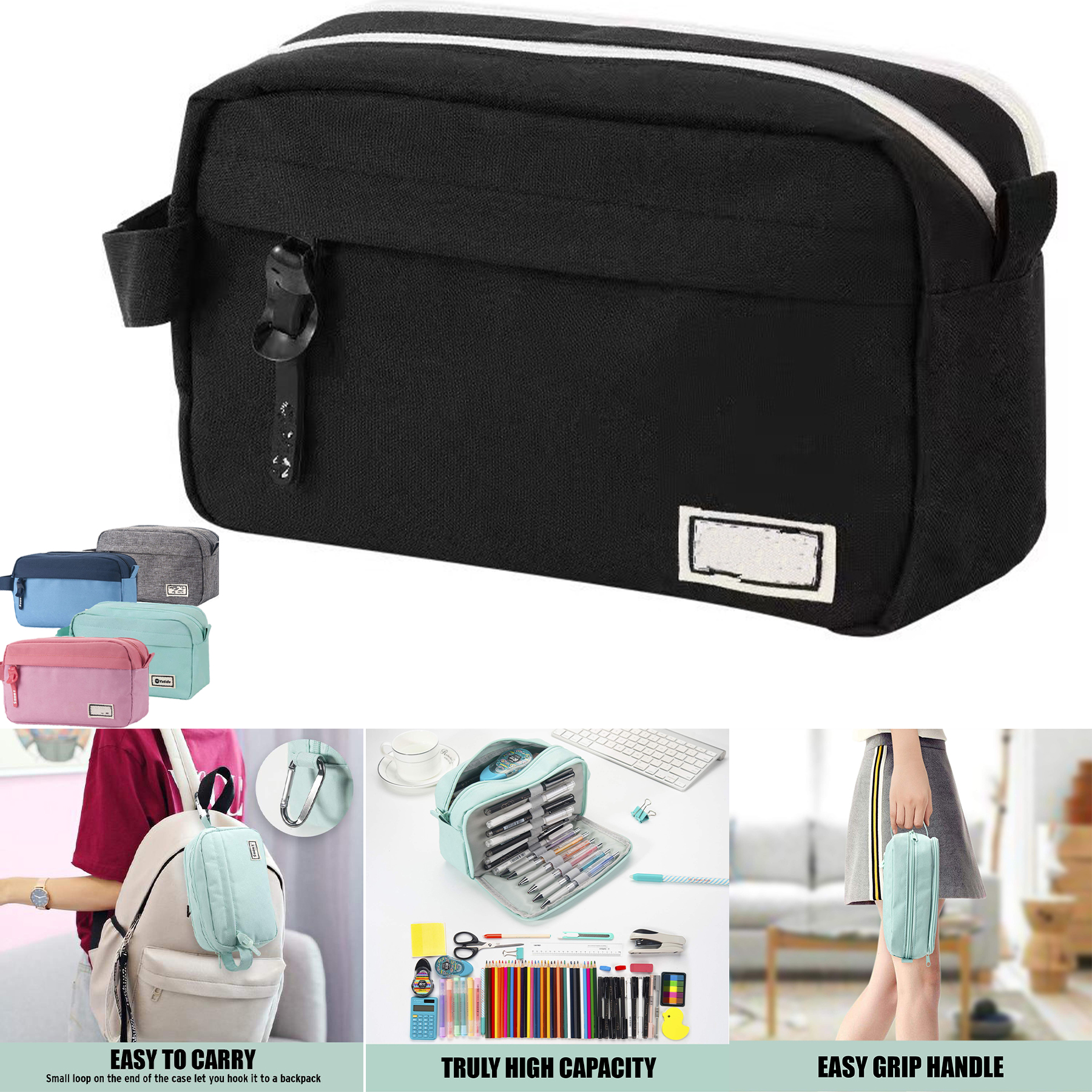 High Capacity Pencil Pen Case 2