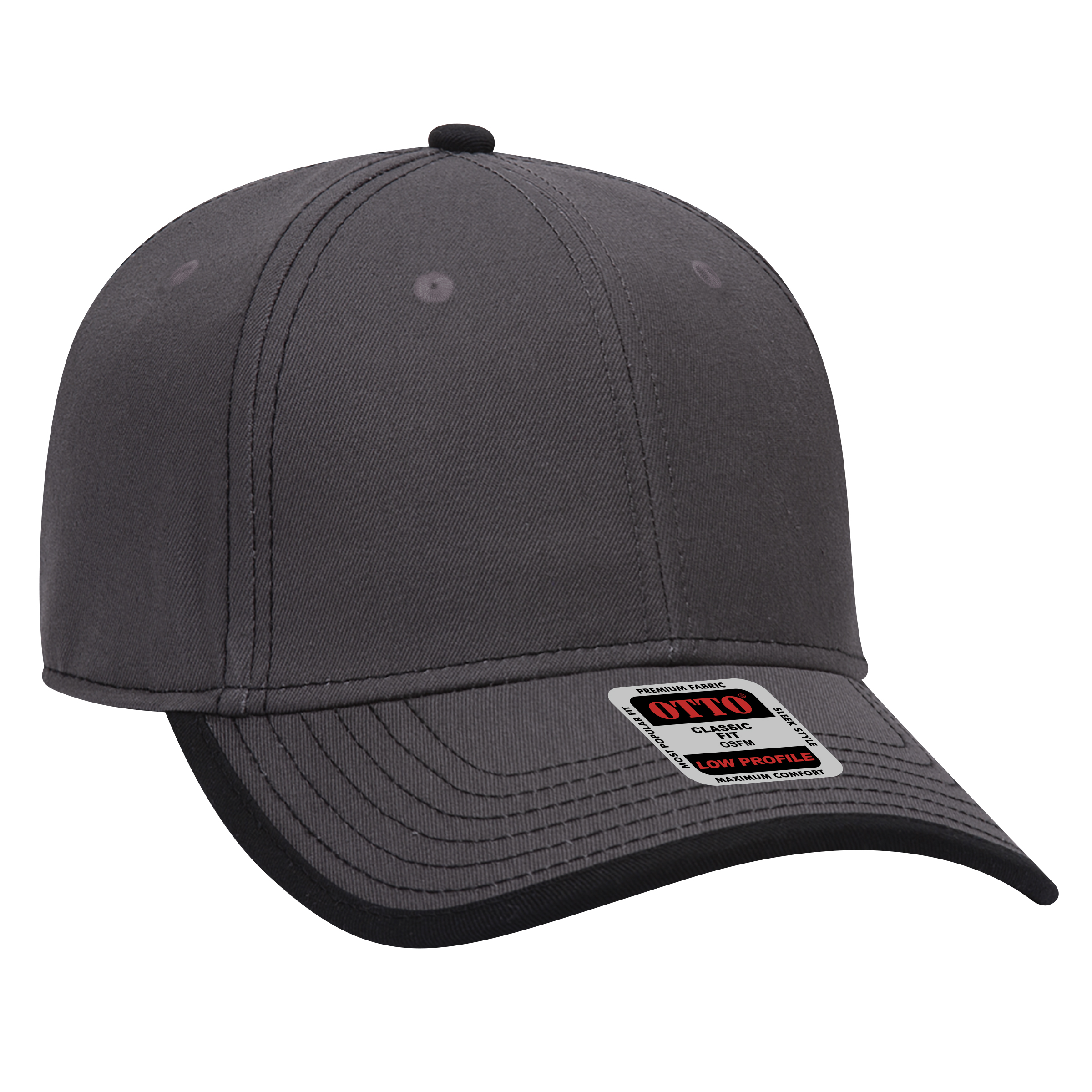 OTTO CAP® 6 Panel Low Profile Baseball Cap 55