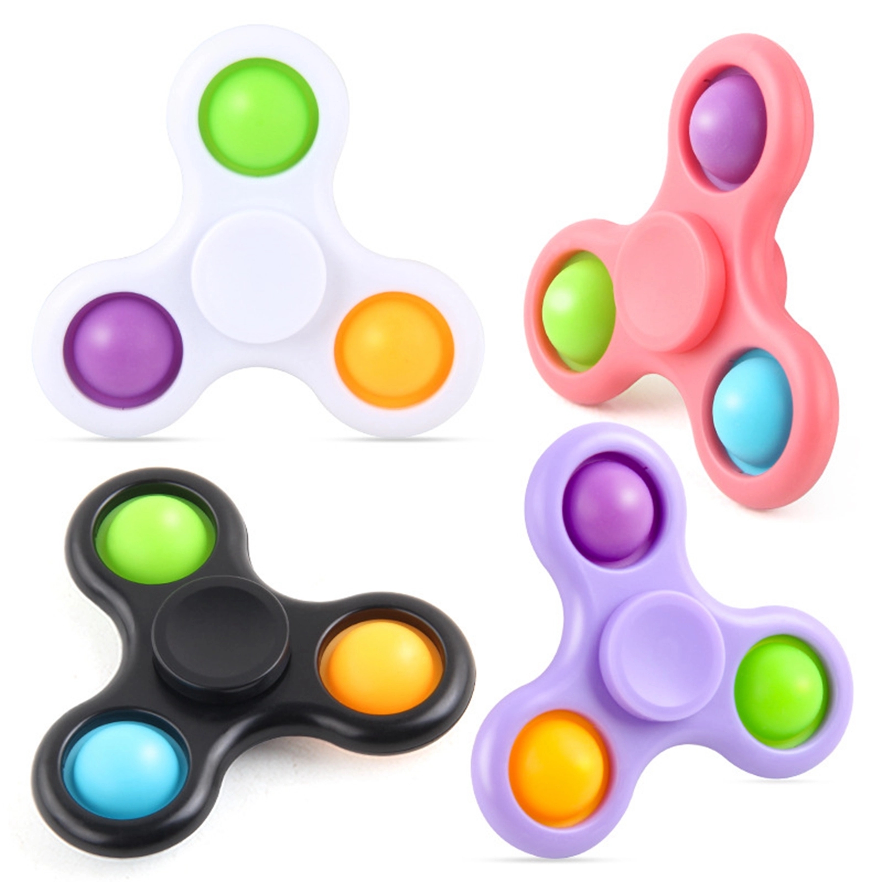 Push Pop Rotatable Fidget Spinner Toy 10