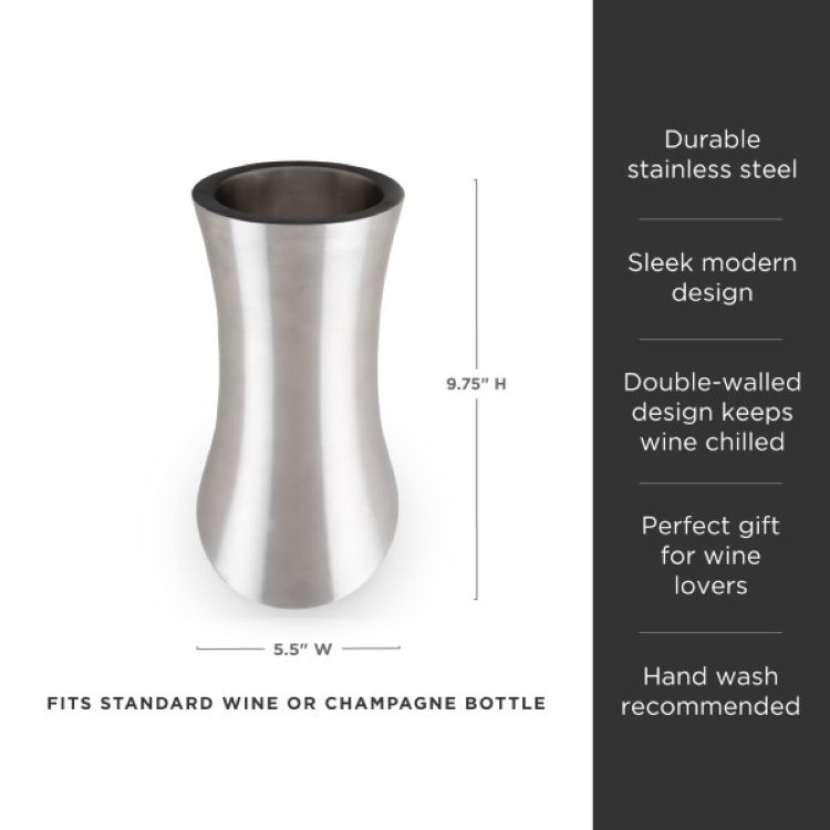 Viski® Convex Bottle Chiller 8