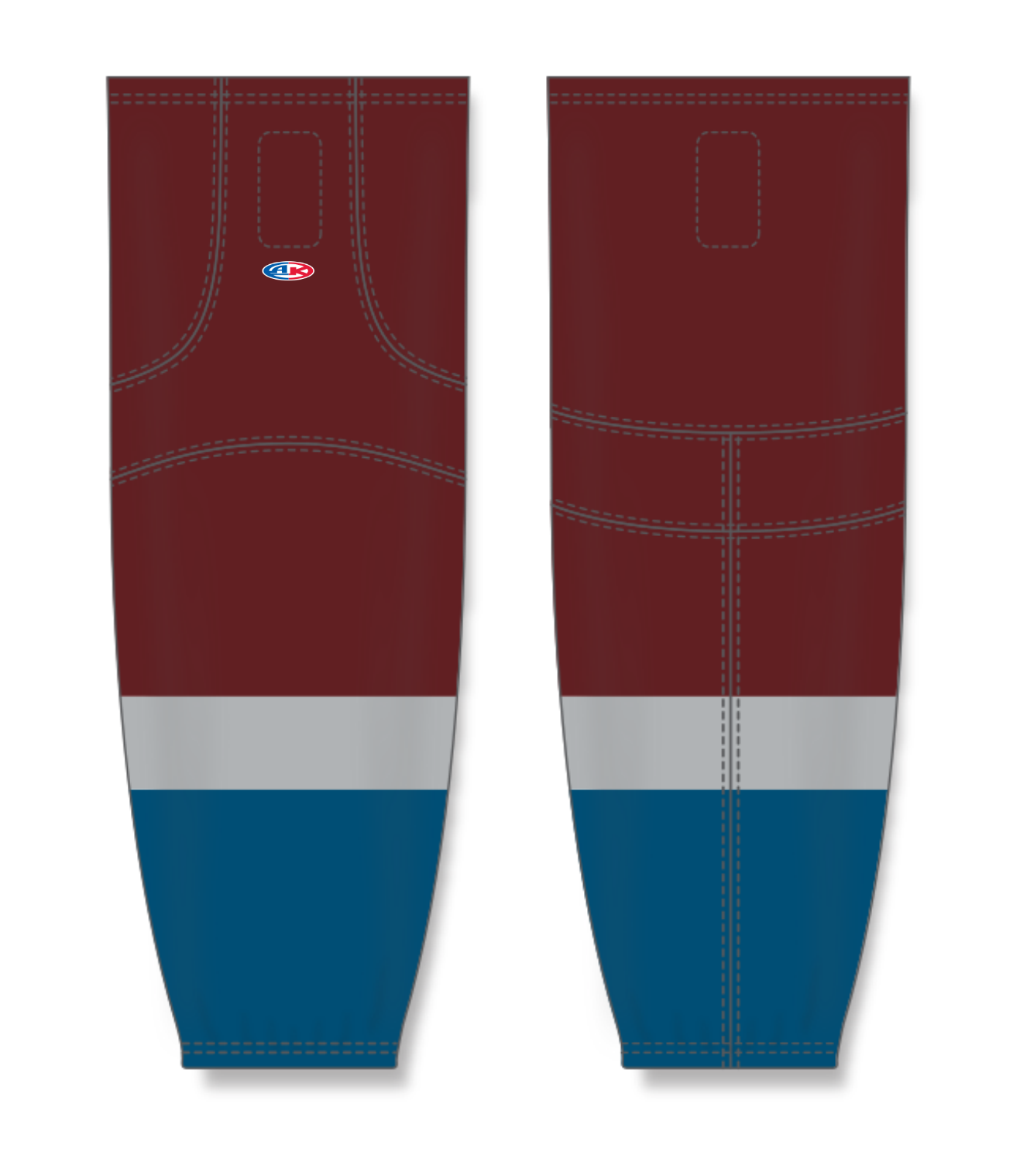 Cut & Sew Pro Hockey Socks HS2100-G152 3