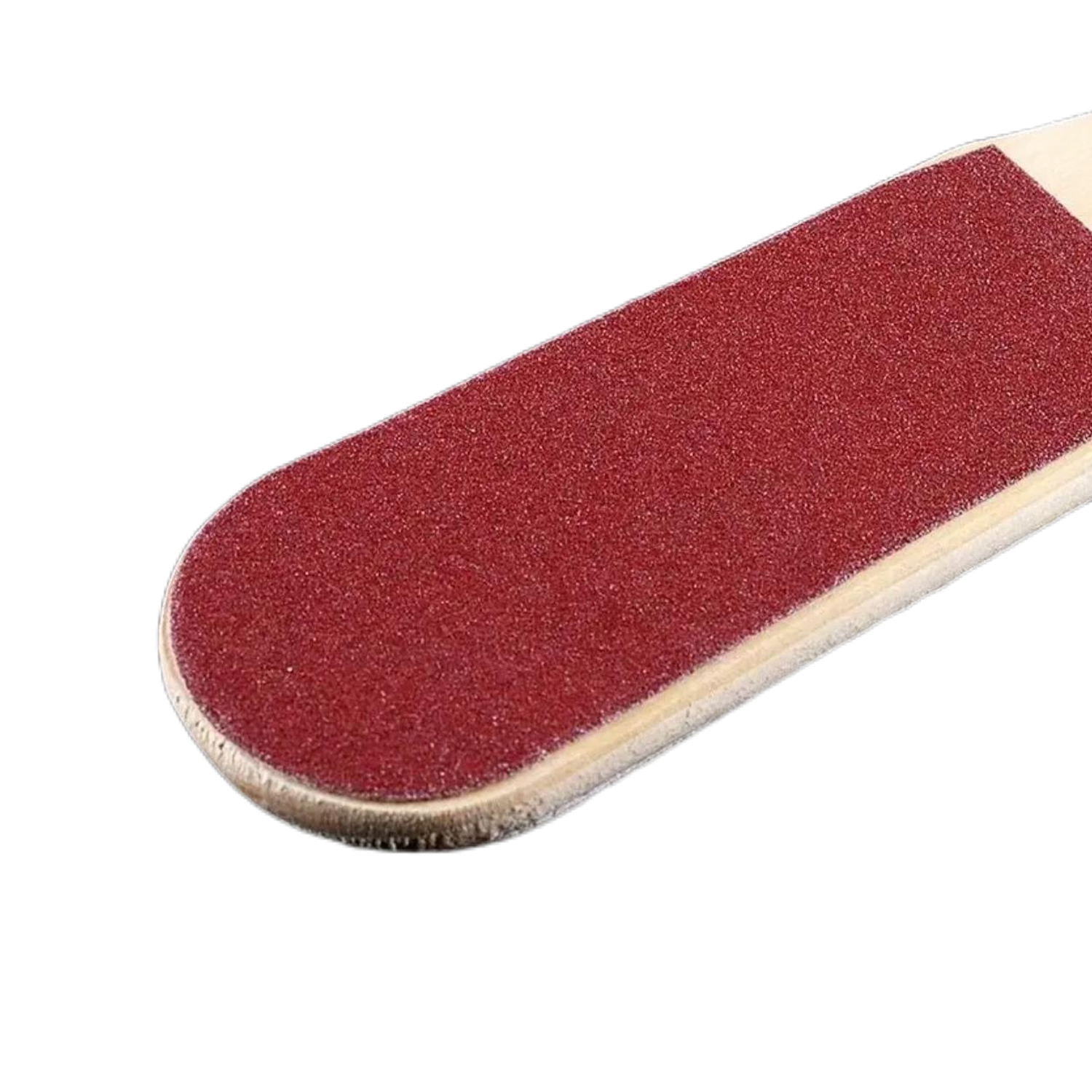 2-Sided Wooden Nail Pedicure Tools Sandpaper Foot File 3