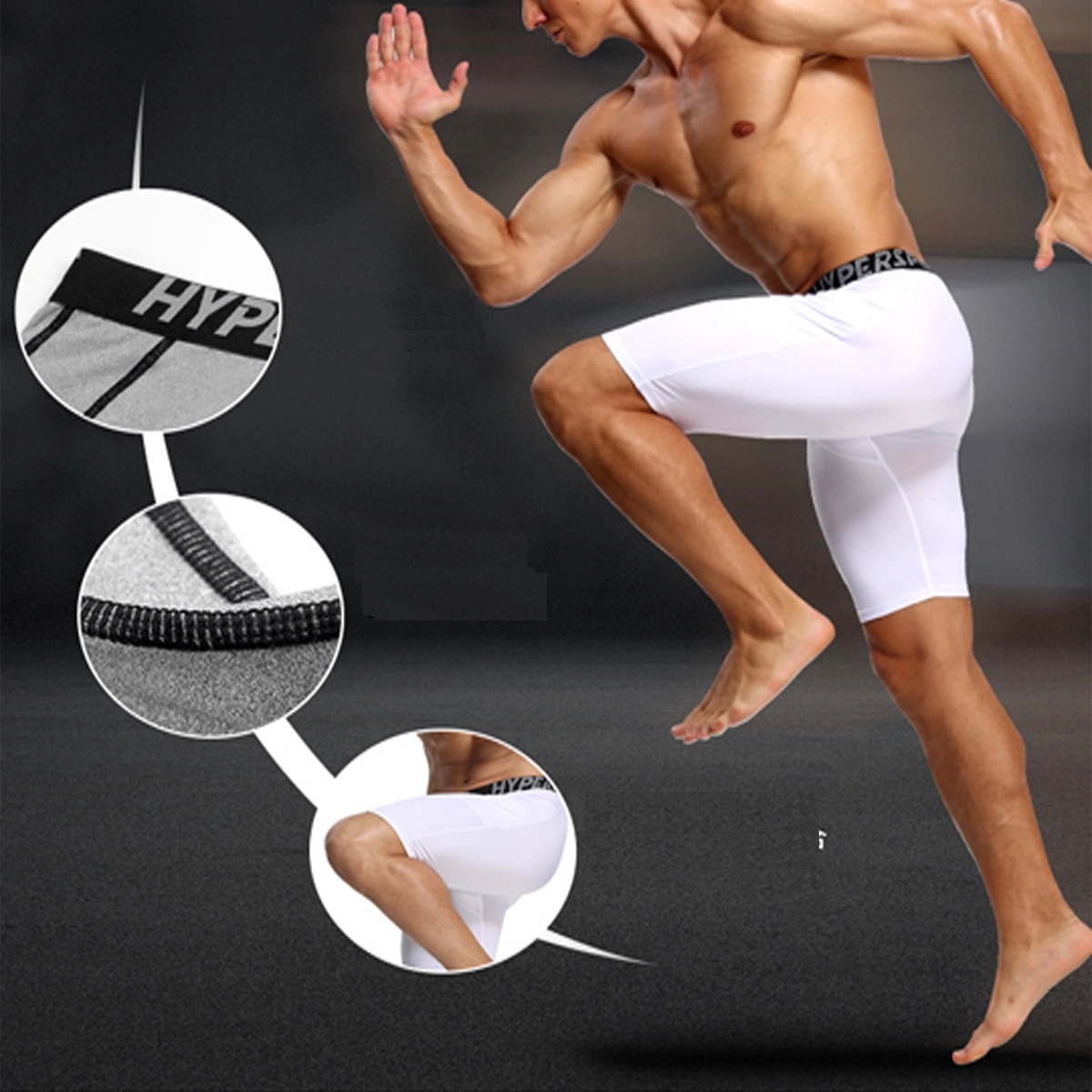 Men'S Compression Short With Pocket 1